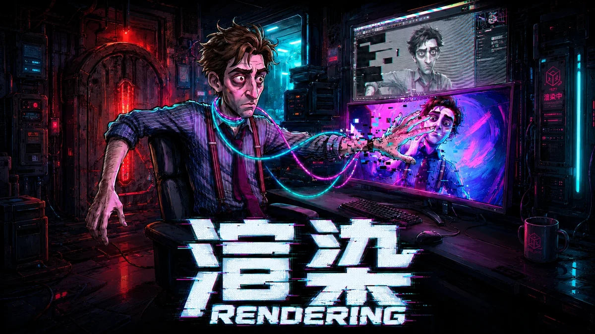 动画短片《渲染》主视觉海报